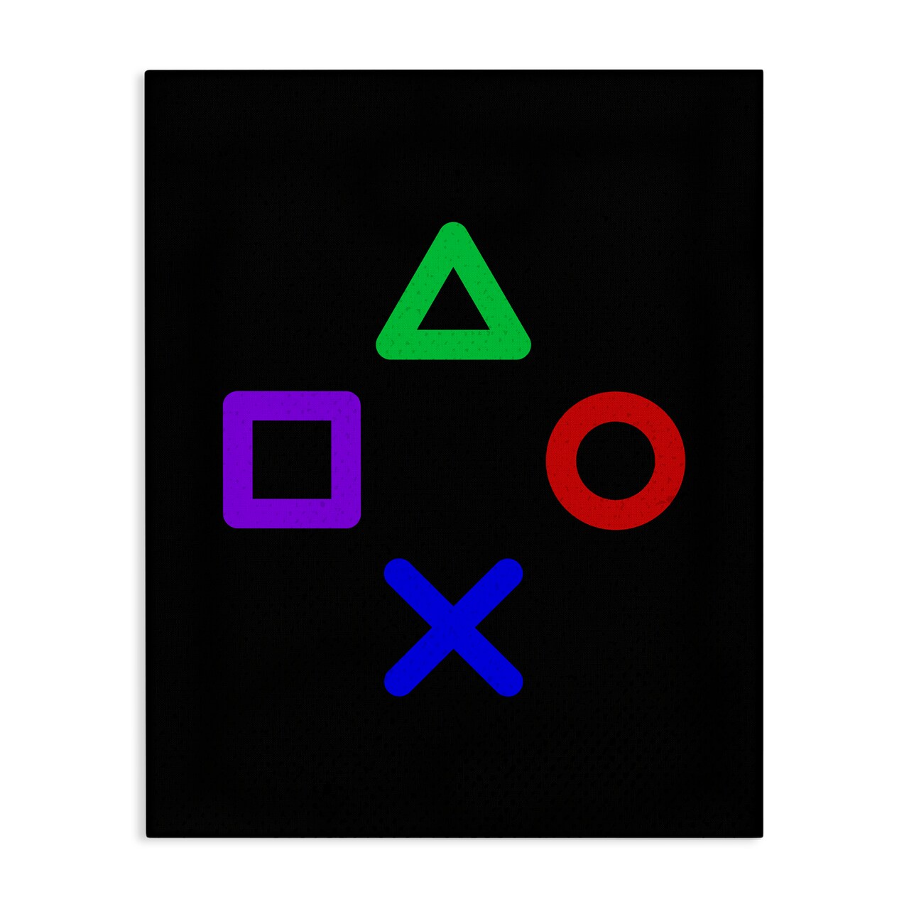 Stupell Industries Game Button Shapes Canvas, design by Kim Allen